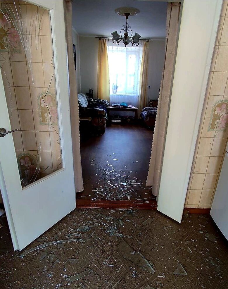 Наслідки обстрілу Нікопольщини