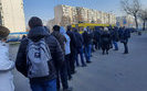 Kyiv suffers from traffic jams as underground remains closed. PHOTOS