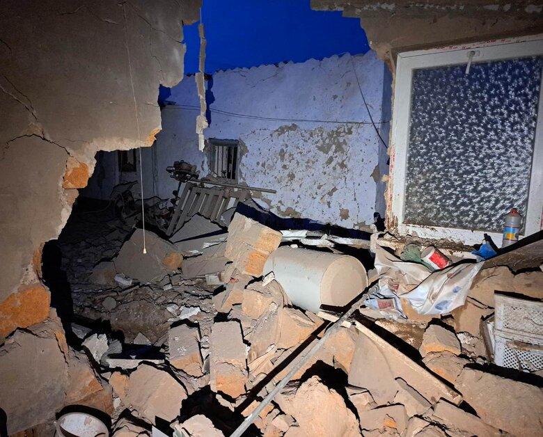 Consequences of enemy shelling of Kherson region 09