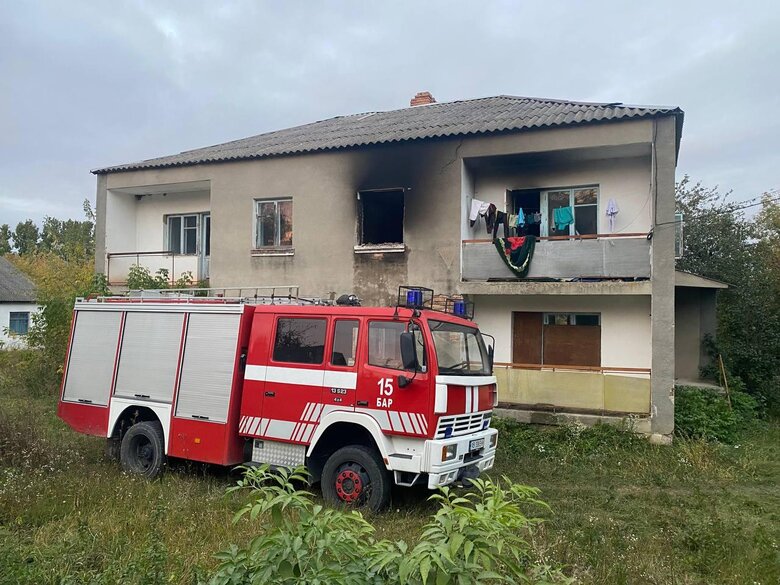 На Вінниччині через пожежу загинуло двоє маленьких дітей, - ДСНС 02