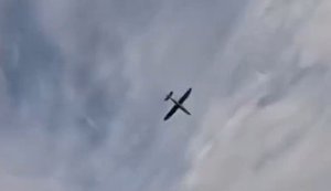 Рашист снял на видео момент удара дрона "Hornet" по российской "Ниве": "Опять Нива нах#й". ВИДЕО