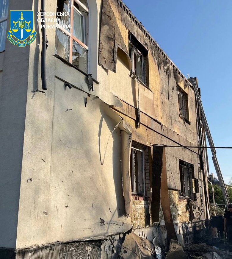 Strike on Zimivnik in the Kherson region on 20 July