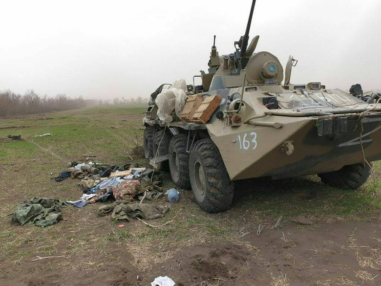 In Eastern direction in one of fights enemy suffered heavy losses, - OC East 01