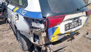 На Миколаївщині росіяни поцілили дроном у машину поліцейських