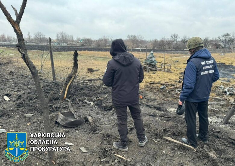 Последствия вражеских обстрелов Купянщины 06