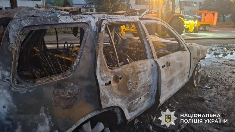 Поліцейський став жертвою балістичної атаки РФ на Київ