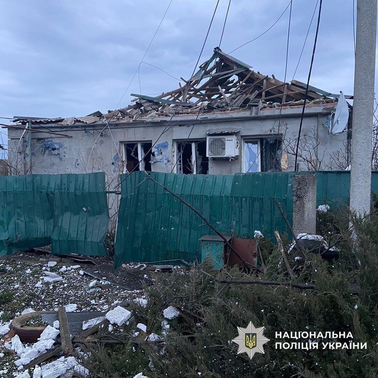 Поліція фіксує наслідки масованих атак РФ на Донеччині.
