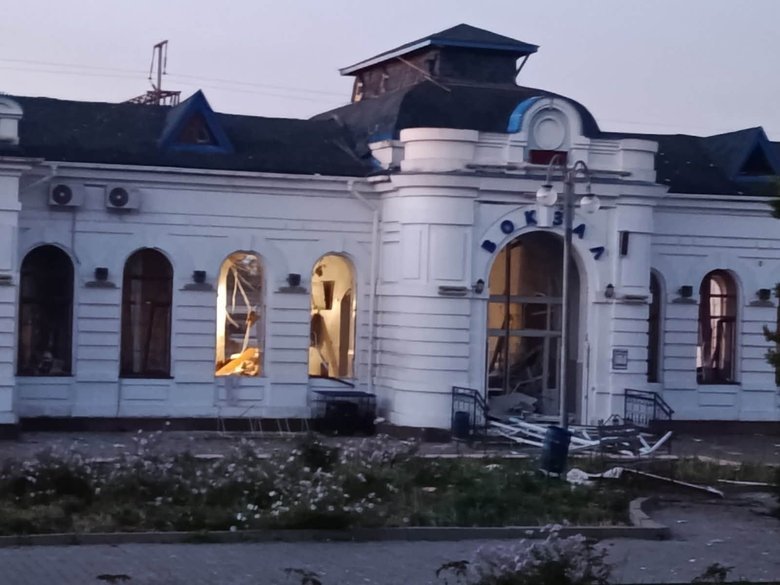 Атаковано вокзал у Берестине