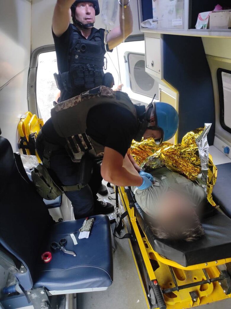 In three cities of Donetsk region, 16 people injured as result of enemy shelling were admitted to hospitals - State Emergency Service 02 In three cities of Donetsk region, 16 people injured as result of enemy shelling were admitted to hospitals - State Emergency Service 02