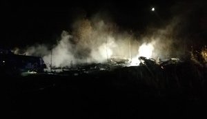 Проїзд трасою Київ - Харків утруднено через авіакатастрофу під Чугуєвом