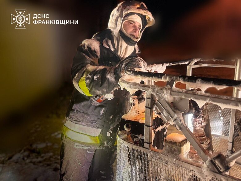 Пожежа в Івано=Франківську
