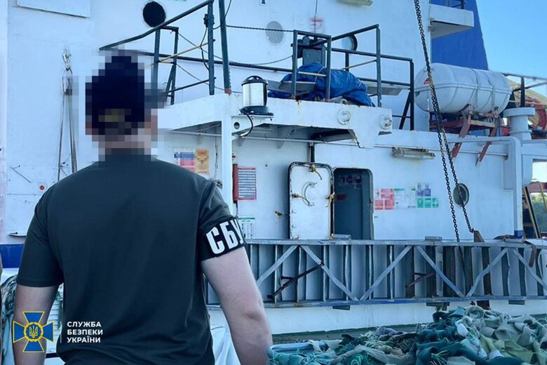 СБУ затримала капітана іноземного вантажного судна