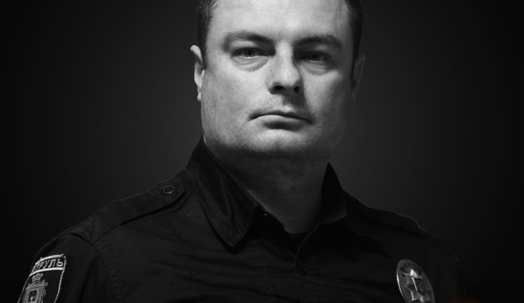 Kherson patrol officer Andrii Antsybor killed in Russian drone attack. PHOTO