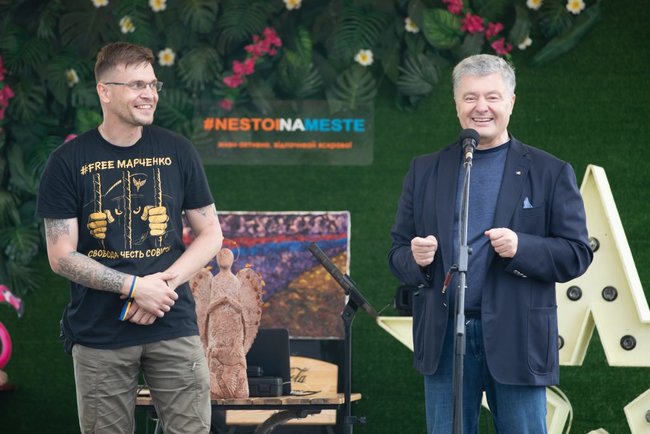 Порошенко: Следующий комплект оптической разведки собираем для 72-й бригады имени Черных Запорожцев 02