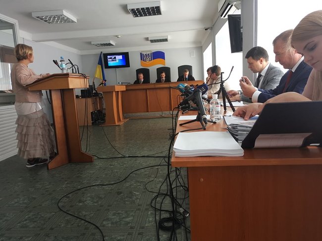 Суд над Януковичем: Допит Ганни Герман 04