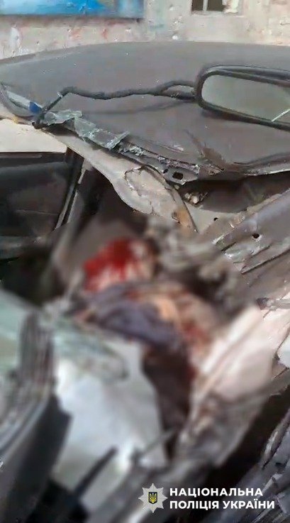 Удар РФ по авто в Херсоні