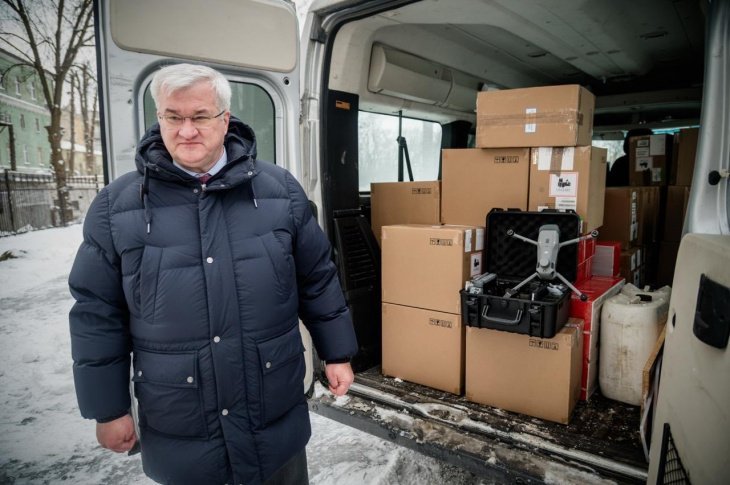 Дрони від благодійних внесків чехів