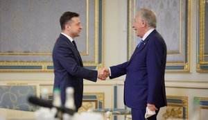 Зеленский обсудил с главой Венецианской комиссии Букиккио кризис вокруг КС, - ОП. ФОТОрепортаж