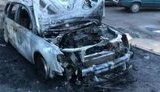 В Запорожье волонтеру Андрею Лукину сожгли машину. ВИДЕО