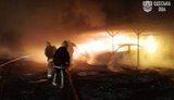 РФ атакувала автостоянку та притулок для тварин в Одеській області: виникли пожежі. ФОТО
