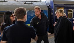 Принц Гаррі прибув до Києва з неоголошеним візитом