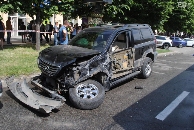 Водитель, устроивший пьяное ДТП с семью автомобилями в Запорожье, отделался условным сроком 02