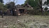 Росіяни обстріляли Ізюм: постраждало 5 людей, пошкоджено понад 30 будинків, місто знеструмлено. ФОТОрепортаж