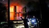 restaurant in Kyiv region after drone attack