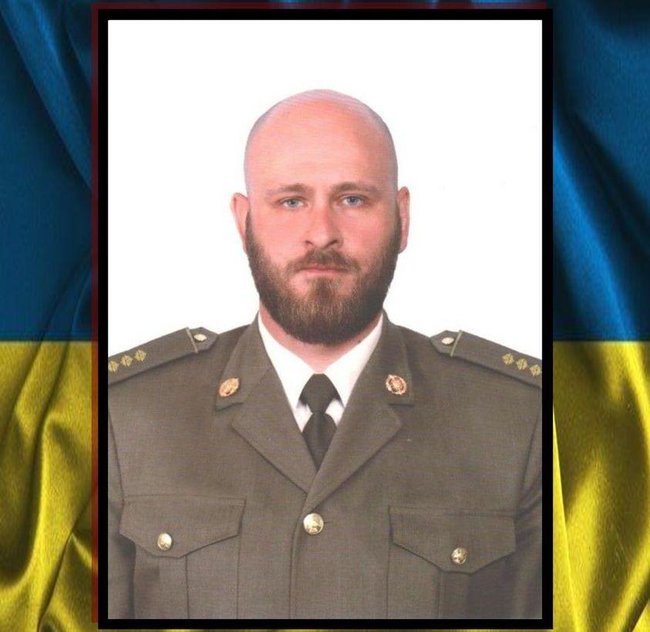 С погибшим в зоне ООС воином 58-й ОМПБр Владимиром Шпаком простились в Чернигове 01