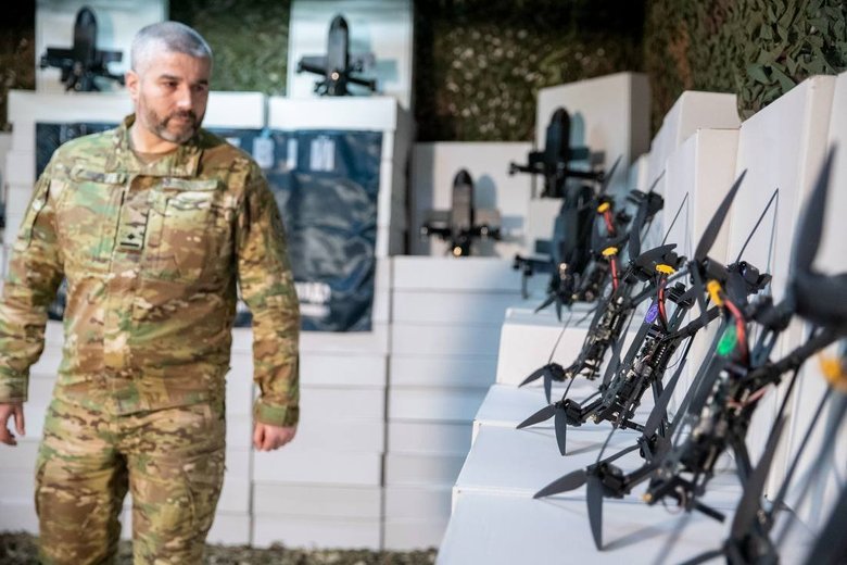 Київ передав 1100 дронів бригаді НГУ Буревій