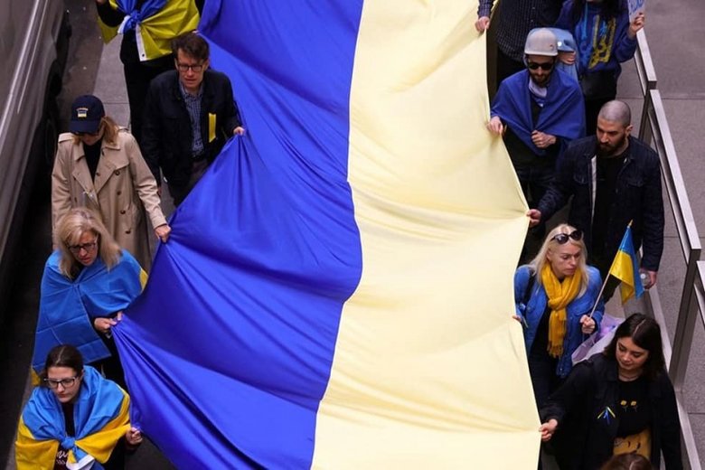 Американські матері вийшли на марш на підтримку України 03