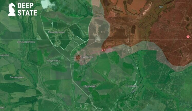 Russians have created "enclave" in Kindrashivka, Kupiansk district - DeepState