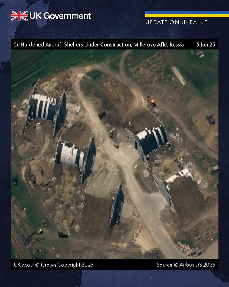 Russia strengthens air bases near the border with Ukraine