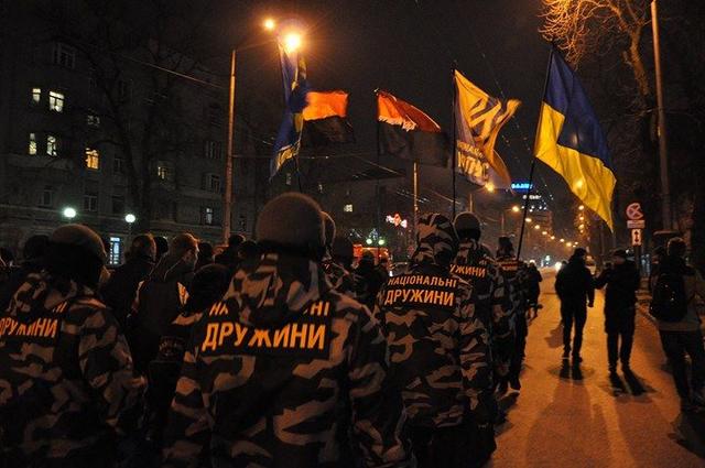 Националисты провели в Киеве акцию памяти жертв Голодомора 02