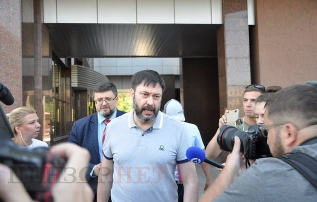 Суд в Киеве освободил пропагандиста Вышинского из-под стражи 10