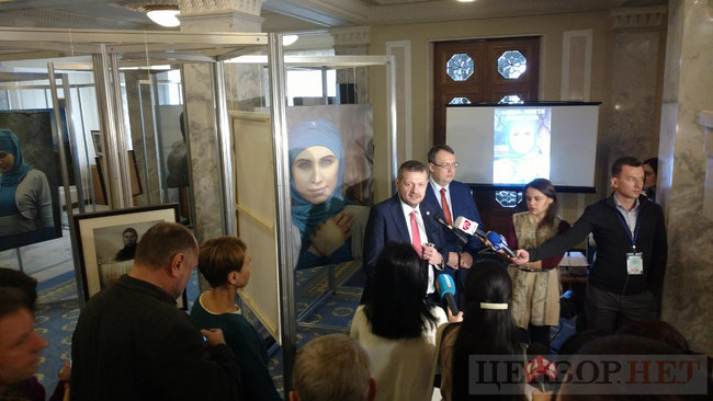 Amina:Life: photo exhibition in tribute to Okueva opened in Ukrainian parliament 16 Amina:Life: photo exhibition in tribute to Okueva opened in Ukrainian parliament 16