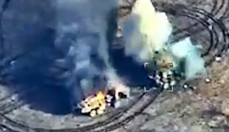 Ukrainian soldiers destroyed Russian "Kasta" radar station in Zaporizhzhia region. VIDEO