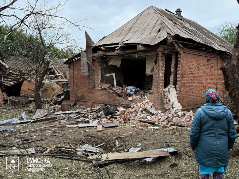 Shahid attack on Sumy region on 29 May 2025
