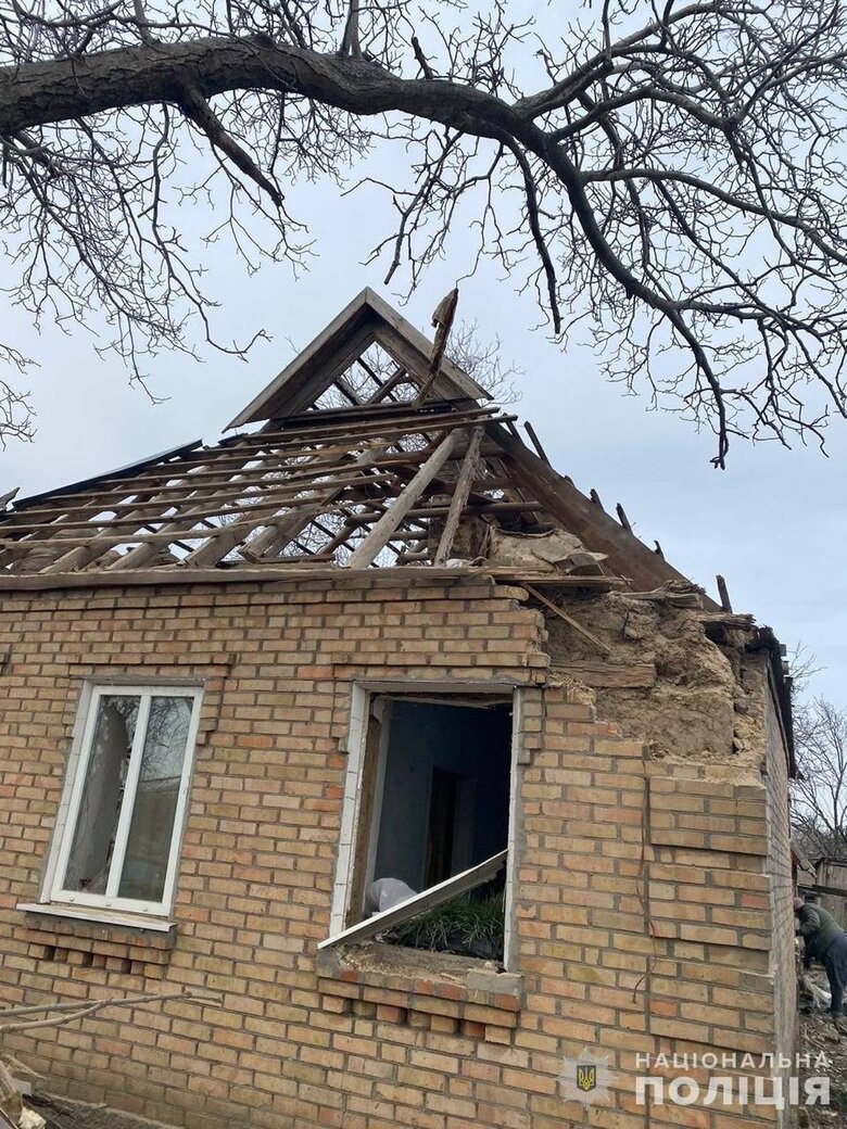 Наслідки обстрілу Нікопольщини