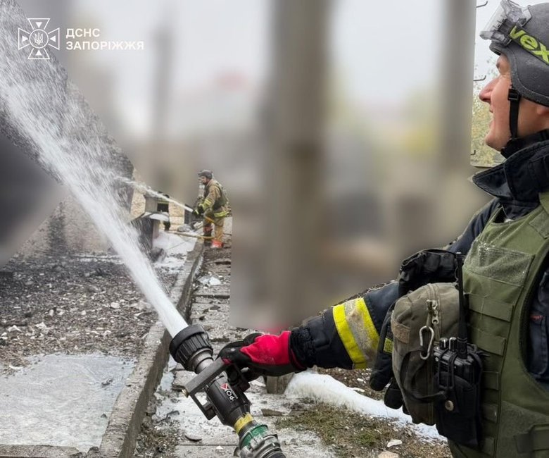 обстріл Запоріжжя