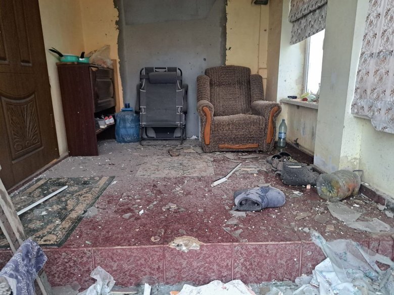 Shelling of the Nikopol district