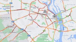 Снегопад вызвал в Киеве транспортный коллапс. КАРТА