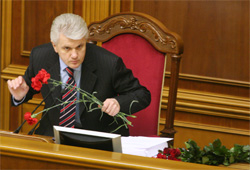 Спикер Верховной рады Владимир Литвин. Фото kommersant.ua