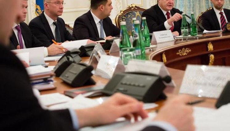 Poroshenko at National Council of Reforms: It is time to move from talks to specific actions. PHOTOS
