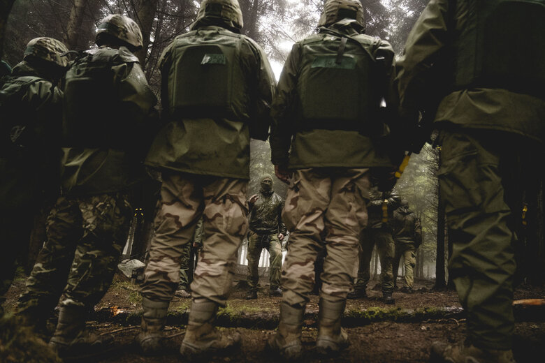 Ukrainian military training is taking place in Great Britain 03