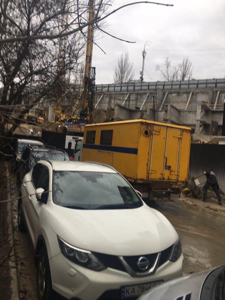 Прорив труб в Києві