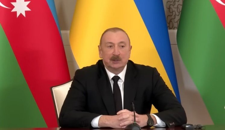 Україна й Азербайджан мають великі перспективи для спільного виробництва у ВПК, - Алієв