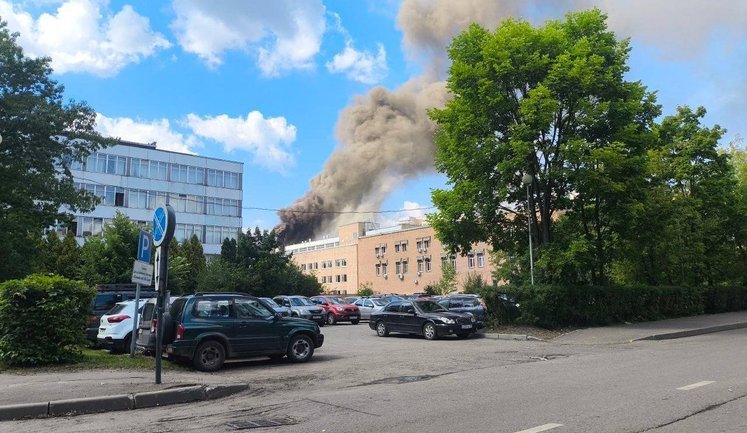 Fire breaks out at main Roscosmos research centre in Moscow region, where ballistic missiles are developed – Russian media. PHOTO