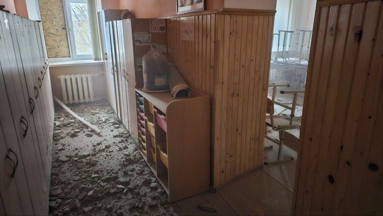 Consequences of Russian attack on Kherson: Educational institution was hit 03 Consequences of Russian attack on Kherson: Educational institution was hit 03