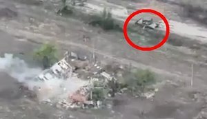 Воїни 118-ї бригади знищили групу окупантів у Малій Токмачці: танк і ракета GMLRS відпрацювали по ворожих позиціях. ВIДЕО